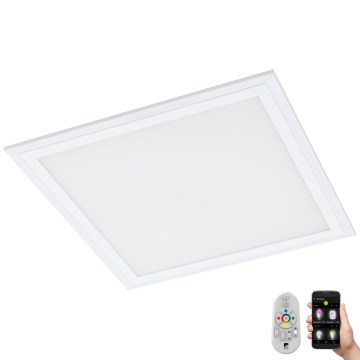 Eglo 33206 - Стельовий RGBW-світильник з регулюванням яскравості SALOBRENA-C LED/16W/230V + пульт дистанційного керування