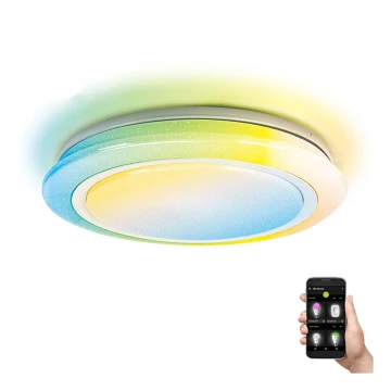 Aigostar - LED RGBW Світильник для ванної з регулюванням яскравості LED/39W/230V 50 см Wi-Fi IP44