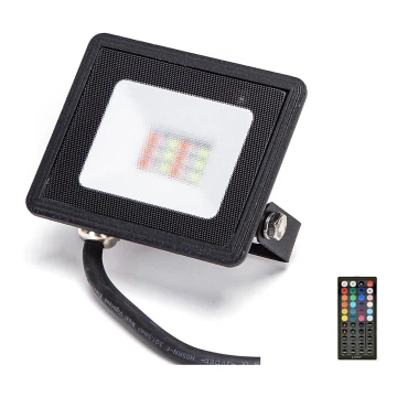 Aigostar - Светодиодный RGB-прожектор LED/10W/230V IP65 + дистанционное управление