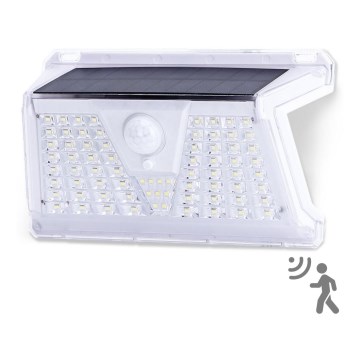 Aigostar - Светодиодный уличный светильник на солнечной батарее с датчиком LED/2,4W/5V IP65