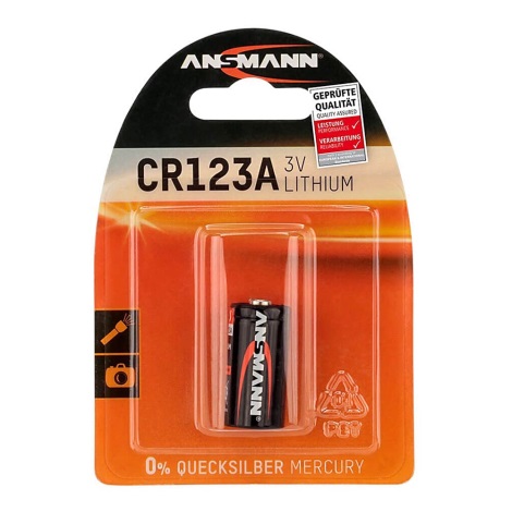 Ansmann 04006 - CR123A - Літієва батарея 3V