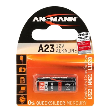 Ansmann 04678 - A 23 - Щелочная батарейка A23/LR23/LRV08 12V