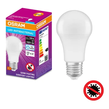Антибактеріальна LED лампочка A100 E27/13W/230V 6500K - Osram