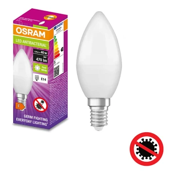 Антибактеріальна LED лампочка B40 E14/4,9W/230V 4000K - Osram