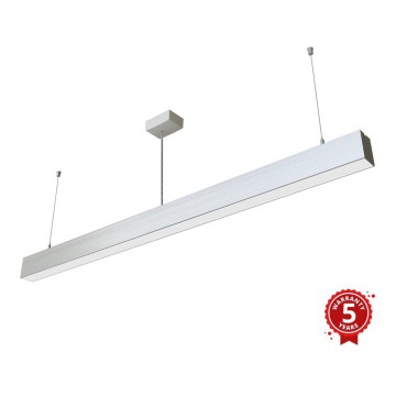 APLED - Підвісна LED люстра LOOK LED/46W/230V 4000K 120 см срібний