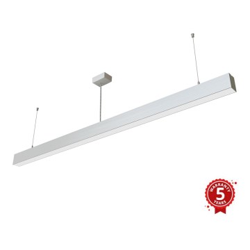 APLED - Підвісна LED люстра LOOK LED/58W/230V 4000K 150 см срібний