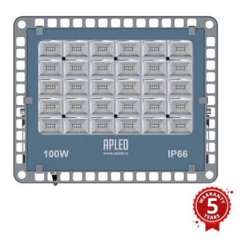 APLED - Светодиодный уличный прожектор PRO LED/100W/230V IP66 10000 лм 6000K