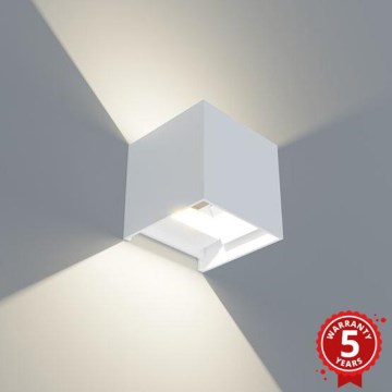 APLED - Вуличний світлодіодний настінний світильник CUBE 2xLED/3W/230V IP65