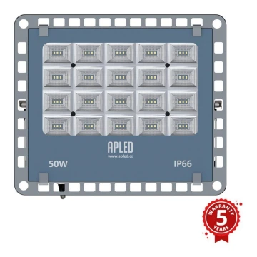 APLED - Вуличний світлодіодний прожектор PRO LED/50W/230V IP66 5000lm 6000K