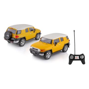 Автомобиль на пульте управления FJ Cruiser желтый