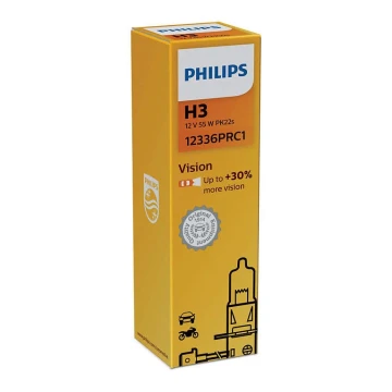 Автомобільна лампа Philips VISION 12336PRC1 H3 PK22s/55W/12V