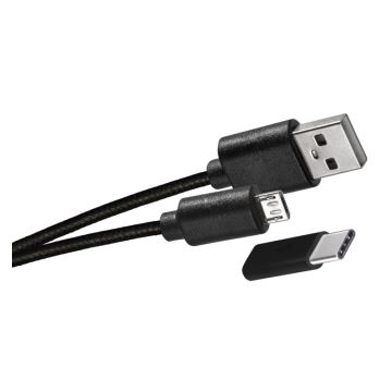 Автомобільний зарядний пристрій 2,1A + micro USB-кабель