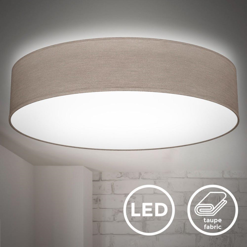 B.K. Licht 1395 - Светодиодный потолочный светильник LED/20W/230V taupe