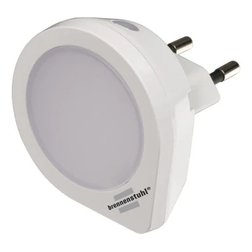 Brennenstuhl - Навігаційний LED світильник з датчиком в розетку LED/0,2W/230V