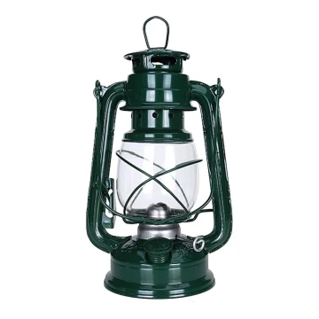 Brilagi - Гасова лампа LANTERN 24,5 см зелений