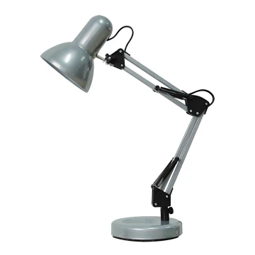 Brilagi - Настільна лампа ROMERO 1xE27/60W/230V срібний