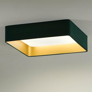 Brilagi - Стельовий LED світильник VELVET SQUARE LED/24W/230V зелений