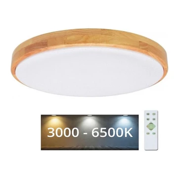 Brilagi - Стельовий LED світильник з регулюванням яскравості PINE LED/24W/230V 3000-6500K + дистанційне керування