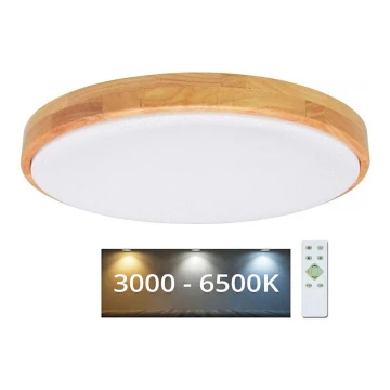 Brilagi - Стельовий LED світильник з регулюванням яскравості PINE LED/60W/230V 3000-6500K + дистанційне керування
