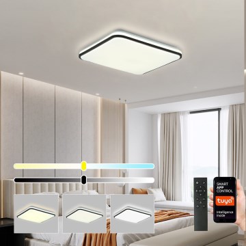 Brilagi - Светодиодный потолочный светильник с регулированием яркости SMART LED/36W/230V 3000-6000K 45x45 см Wi-Fi Tuya + дистанционное управление