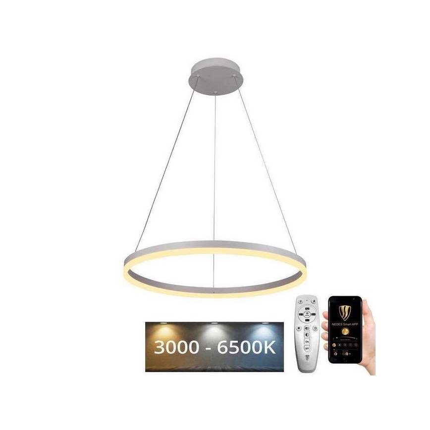 Brilagi - Светодиодная подвесная люстра с регулированием яркости CIRCLE LED/42W/230V 3000-6500K + дистанционное управление