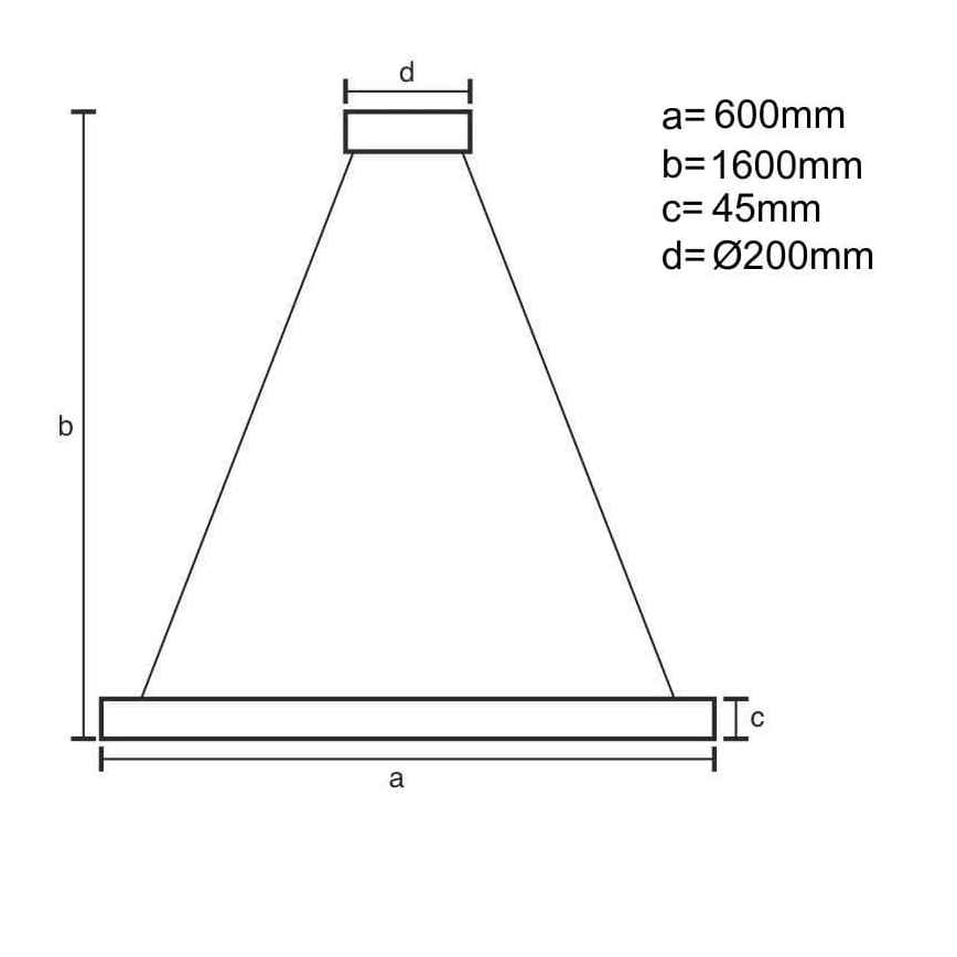 Brilagi - Светодиодная подвесная люстра с регулированием яркости CIRCLE LED/85W/230V 3000-6500K черный + дистанционное управление