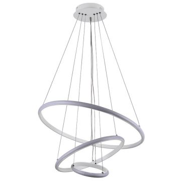 Brilagi - Светодиодная подвесная люстра с регулированием яркости CIRCLE LED/90W/230V 3000-6500K + дистанционное управление