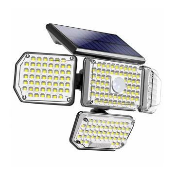 Brilagi - Светодиодный настенный светильник на солнечной батарее с датчиком WALLIE LED/5W/5,5V IP65