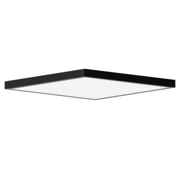 Brilagi - Светодиодный потолочный светильник для ванной комнаты FRAME LED/50W/230V 60x60 см IP44 черный