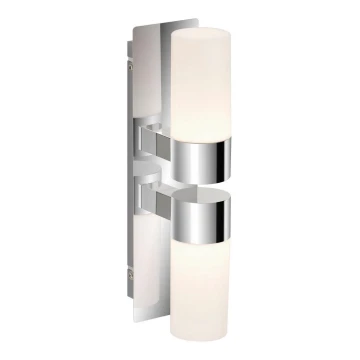 Briloner 2202-028 - Настінний LED світильник для ванної SPLASH 2xLED/4W/230V IP44