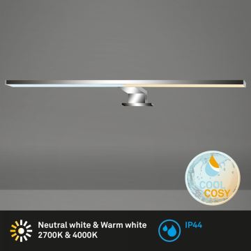 Briloner 2299-018 - LED Підсвітка для дзеркала з регулюванням яскравості для ванної кімнати COOL&COSY LED/8W/230V 2700/4000K IP44