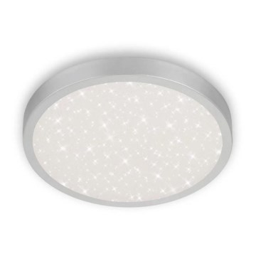 Briloner 3071-014 - Светодиодный потолочный светильник RUNA LED/24W/230V серебристый