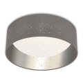 Briloner 3482014 - Светодиодный потолочный светильник MAILA STARRY LED/12W/230V серый/серебристый
