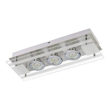 Briloner 3552-032 - Світлодіодний стельовий світильник PURISTA 3xLED/5W/230V