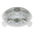 Briloner 3560-042 - Светодиодный потолочный прожектор VASO 2xGU10/3W + 2xE14/3,2W/230V