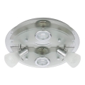 Briloner 3560-042 - Светодиодный потолочный точечный светильник VASO 2xGU10/3W + 2xE14/3,2W/230V