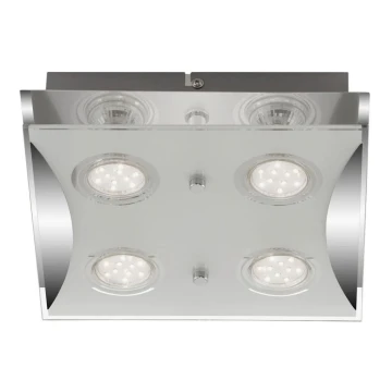 Briloner 3572-048 - Стельовий LED світильник FLASH 4xGU10/3W/230V