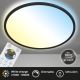 Briloner 7080-015 - Светодиодный потолочный светильник с регулированием яркости SLIM LED/22W/230V 2700-6500K + дистанционное управление