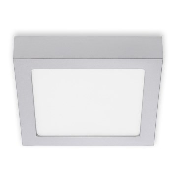 Briloner 7123-414 - Стельовий LED світильник FIRE LED/12W/230V срібний