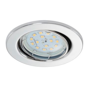 Briloner 7220-038- Комплект 3x LED Вбудований стельовий світильник для ванної FIT 1xGU10/5W/230V