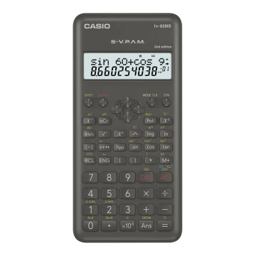 Casio - Шкільний калькулятор 1xAAA чорний