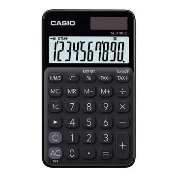 Casio - Калькулятор кишеньковий 1xLR54 чорний