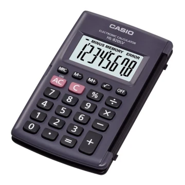 Casio - Калькулятор кишеньковий 1xLR54 сірий