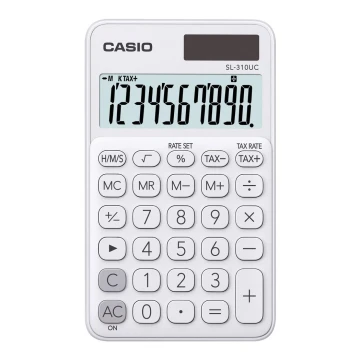 Casio - Карманный калькулятор 1xLR54 белый