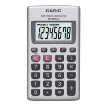 Casio - Карманный калькулятор 1xLR54 серебряный