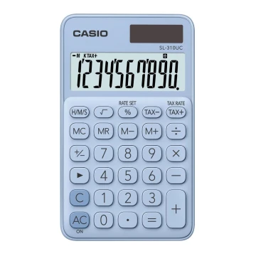 Casio - Карманный калькулятор 1xLR54 синий