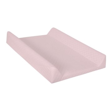 CebaBaby-Пеленальний килимок з твердою дошкою двосторонній COMFORT 50x70 см рожевий