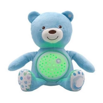 Chicco - Музыкальный проектор BABY BEAR 3xAAA синий