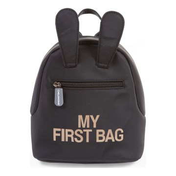 Childhome - Детский рюкзак MY FIRST BAG черный