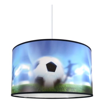 Детская люстра на тросе FOOTBALL 1xE27/60W/230V